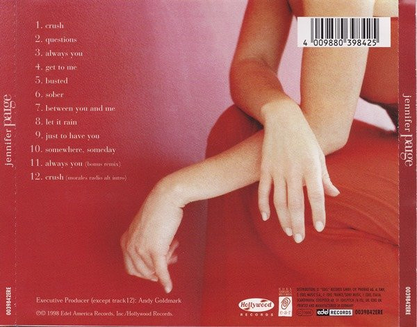 Jennifer Paige - Jennifer Paige | Edel Records (0039842ERE) - 2