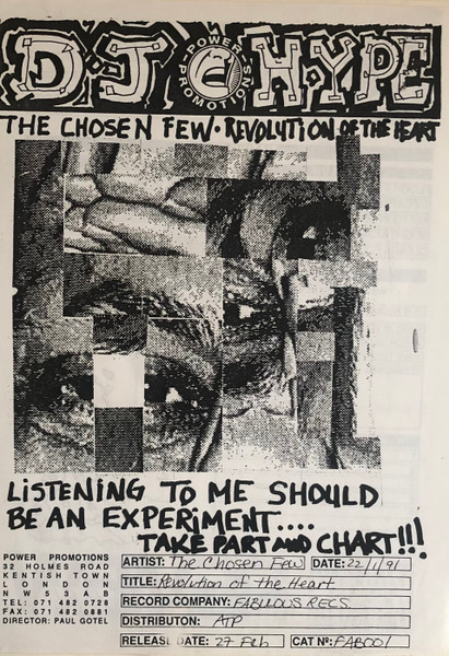 Chosen Few - Revolution Of The Heart | Fabulous Music UK (FABU 001 T) - 4