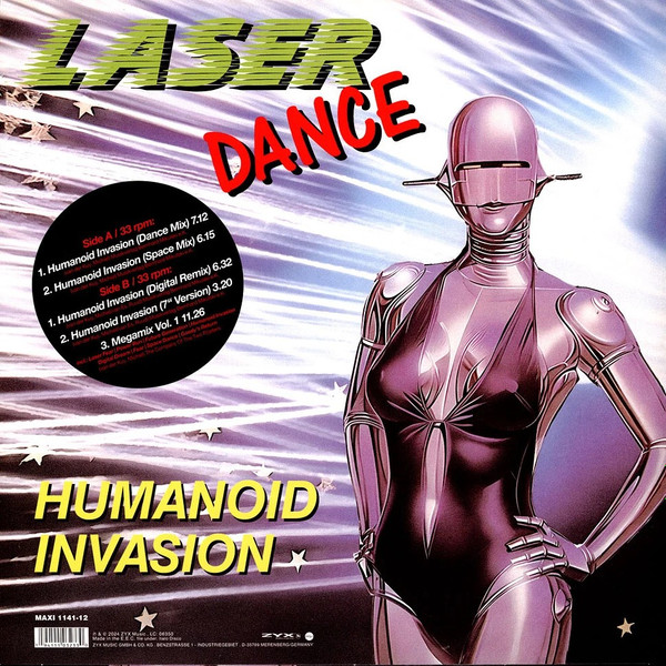 Laserdance - Humanoid Invasion | ZYX Music (MAXI 1141-12) - 2 Laserdance - Humanoid Invasion | ZYX Music (MAXI 1141-12) - 2