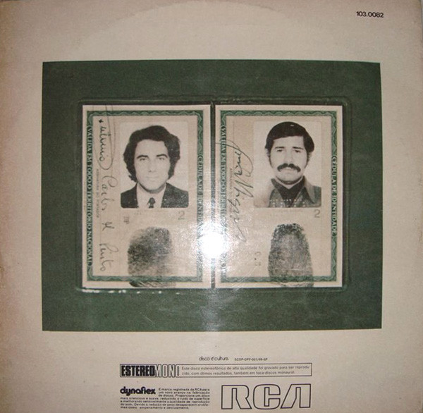 Antonio Carlos E Jocafi - Antonio Carlos E Jocafi | RCA Victor (103.0082) - 2 Antonio Carlos E Jocafi - Antonio Carlos E Jocafi | RCA Victor (103.0082) - 2