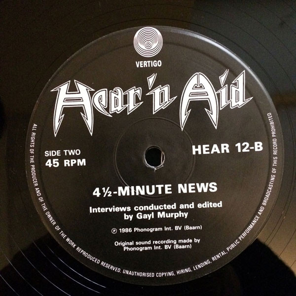 Hear'n Aid - Stars | Vertigo (HEAR 12) - 4