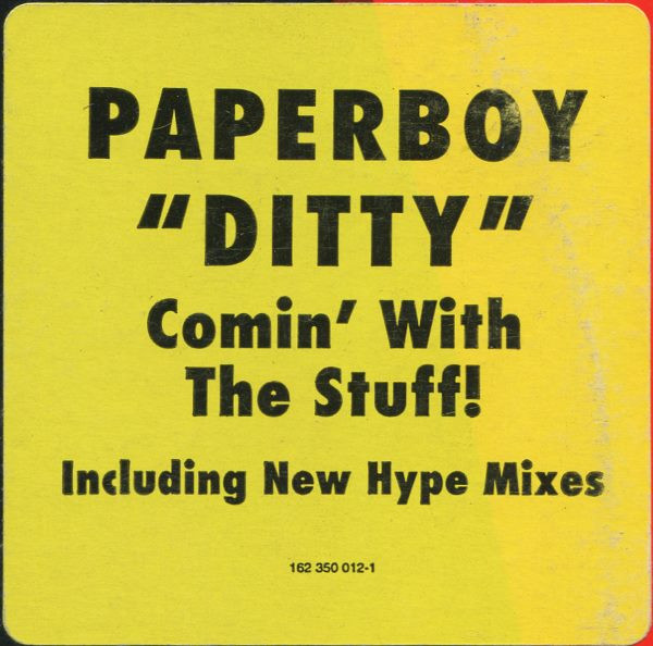 Paperboy - Ditty | Next Plateau Records Inc. (162 350 012-1) - 3 Paperboy - Ditty | Next Plateau Records Inc. (162 350 012-1) - 3
