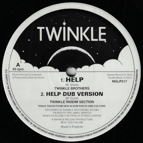 Twinkle Brothers - Help / I Will Hurt You | Twinkle Records (NGLP217) - main Twinkle Brothers - Help / I Will Hurt You | Twinkle Records (NGLP217) - main