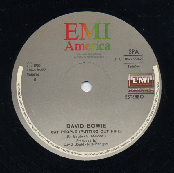 David Bowie - Let's Dance | EMI America (11C 062-86662) - 4