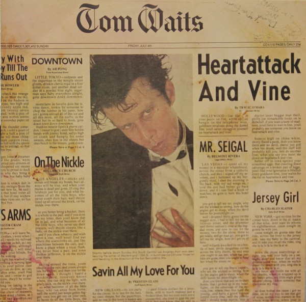 Tom Waits - Heartattack And Vine | Asylum Records (K 52252) - main Tom Waits - Heartattack And Vine | Asylum Records (K 52252) - main