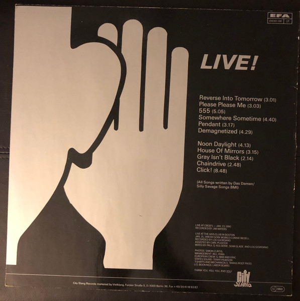 Das Damen - Entertaining Friends | City Slang (SLANG 002) - 2