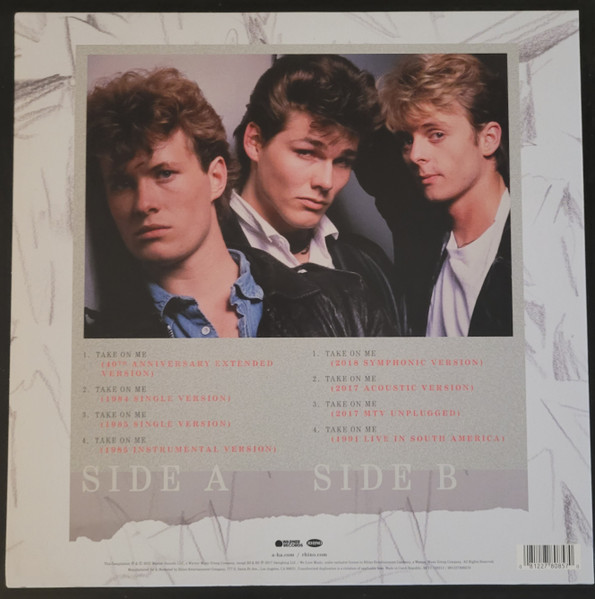 a-ha - Take On Me | Warner Records (RCV1 728312) - 2 a-ha - Take On Me | Warner Records (RCV1 728312) - 2