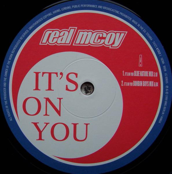 Real McCoy - It's On You | Hansa (74321 67312 1) - 3