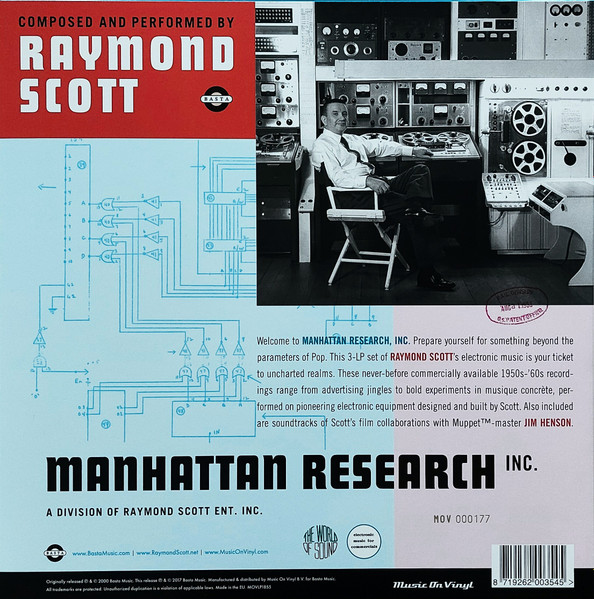 Raymond Scott - Manhattan Research Inc. | Music On Vinyl (MOVLP1855) - 2
