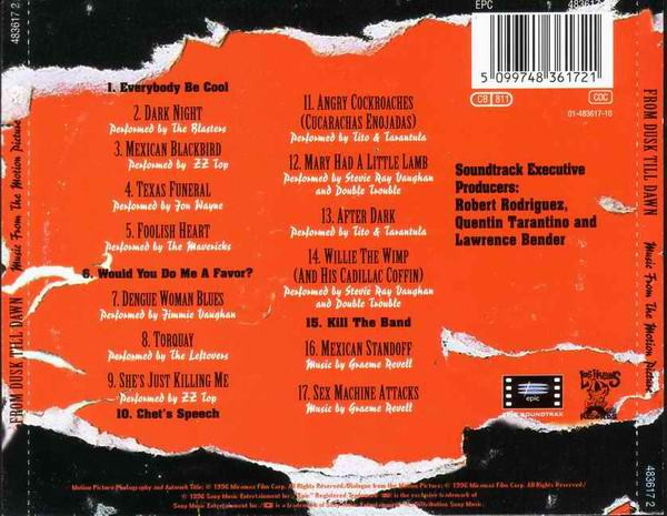 Various - From Dusk Till Dawn (Music From The Motion Picture) | Epic Soundtrax (483617 2) - 2 Various - From Dusk Till Dawn (Music From The Motion Picture) | Epic Soundtrax (483617 2) - 2
