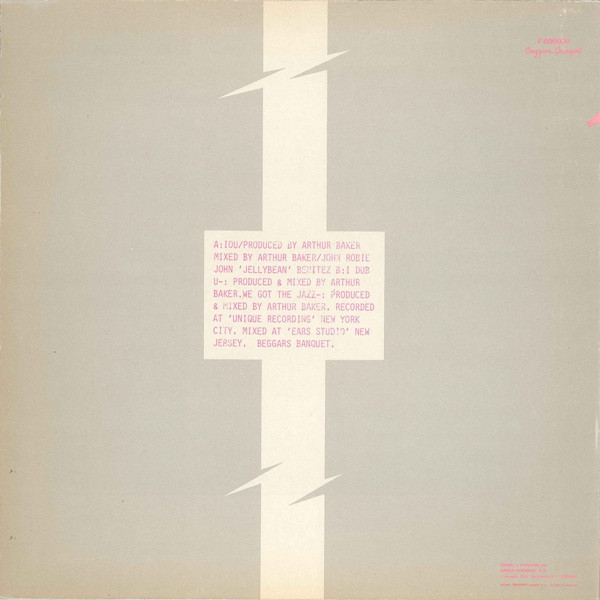 Freeez - I.O.U. (Megamix) | Beggars Banquet (F-600902)