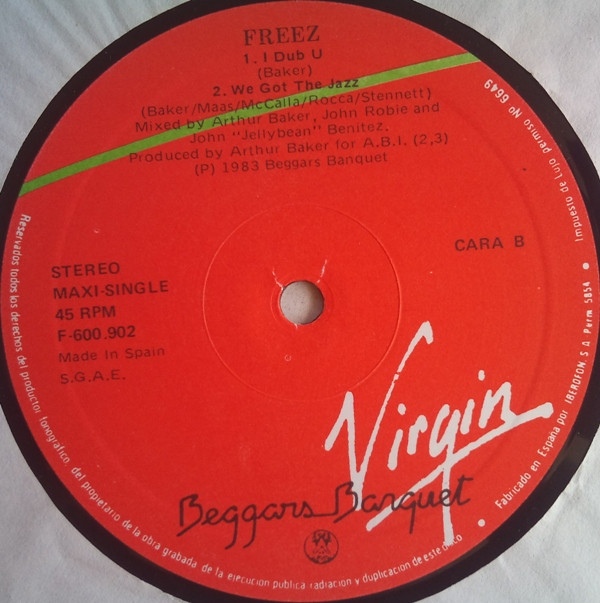 Freeez - I.O.U. (Megamix) | Beggars Banquet (F-600902) - 3 Freeez - I.O.U. (Megamix) | Beggars Banquet (F-600902) - 3