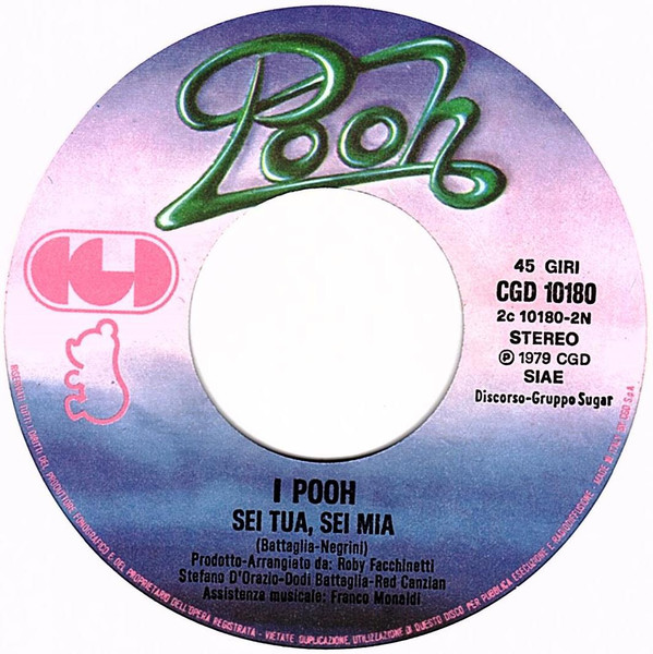 Pooh - Io Sono Vivo | CGD (CGD 10180) - 4