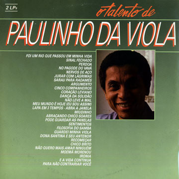 Paulinho Da Viola - O Talento De Paulinho Da Viola | Odeon (31C 152 422165/6) - main