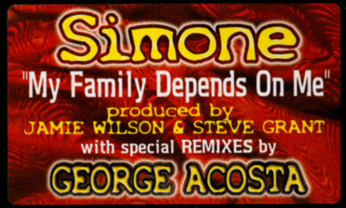 Simone - My Family Depends On Me | Strictly Rhythm (SR 12524) - 2