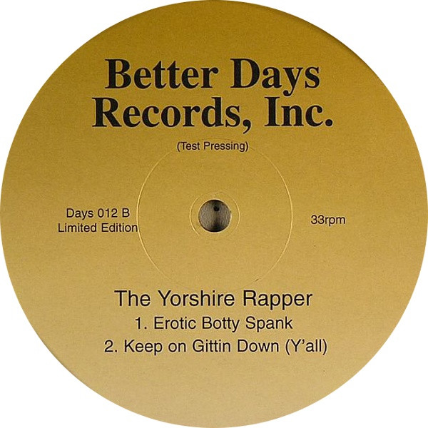 The Yorkshire Rapper - Put Our Heads Together | Better Days Records, Inc. (Days 012) - 2