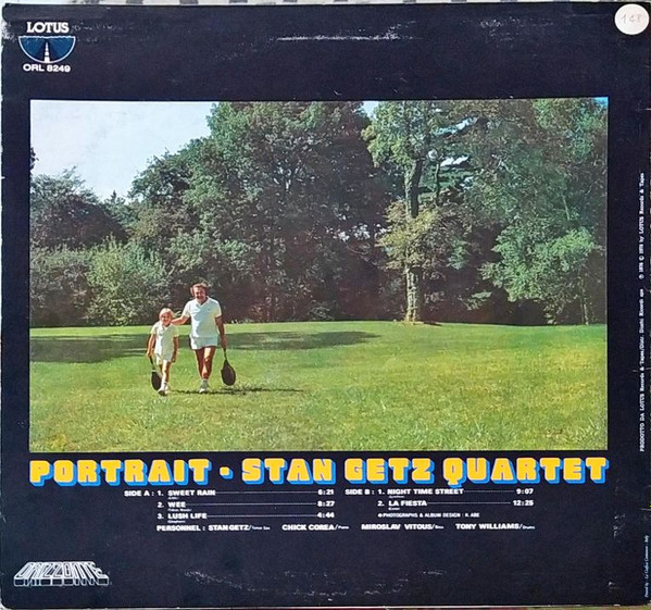 Stan Getz Quartet - Portrait | Lotus (ORL 8249) - 2 Stan Getz Quartet - Portrait | Lotus (ORL 8249) - 2