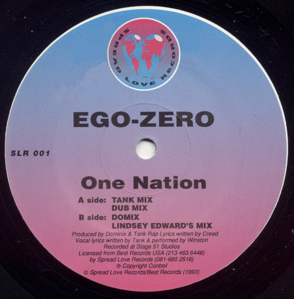 Ego Zero - One Nation | Spread Love Records (SLR 001)