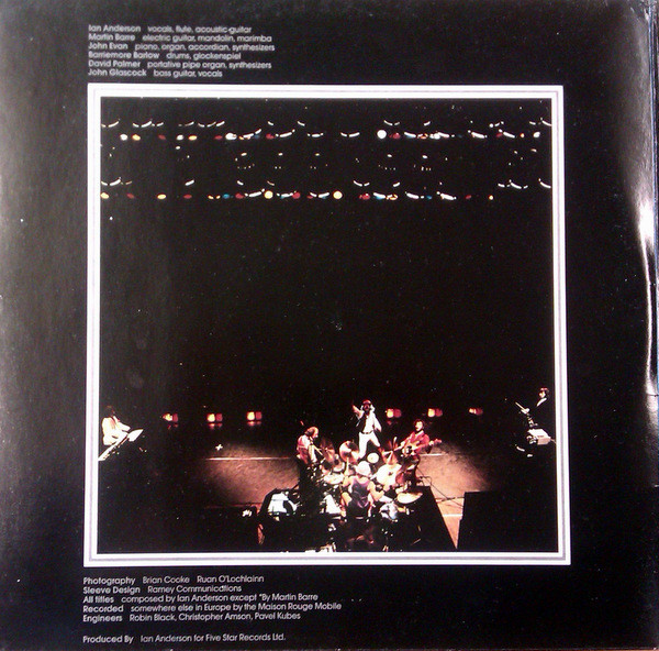 Jethro Tull - Live - Bursting Out | Chrysalis (301 275-420) - 4