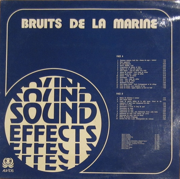 No Artist - Bruits De La Marine | Auvidis (AV 4189)