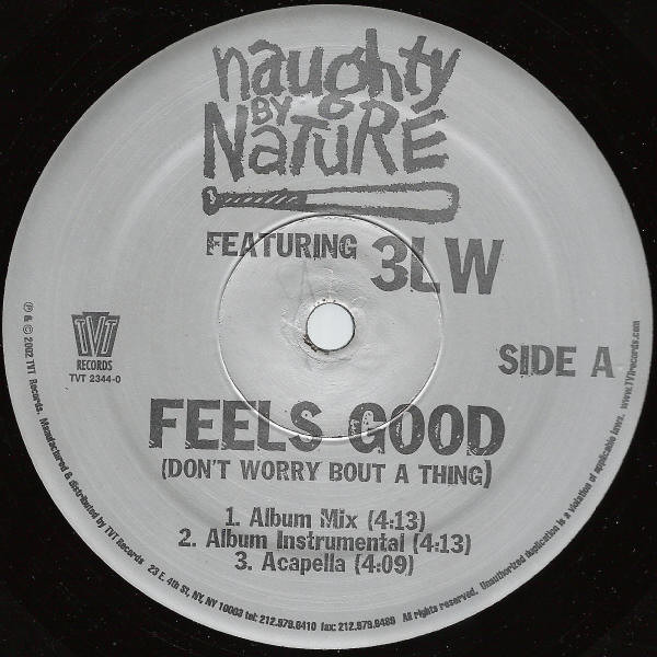 Naughty By Nature Featuring 3LW - Feels Good (Don't Worry Bout A Thing) | TVT Records (TVT 2344-0) - main