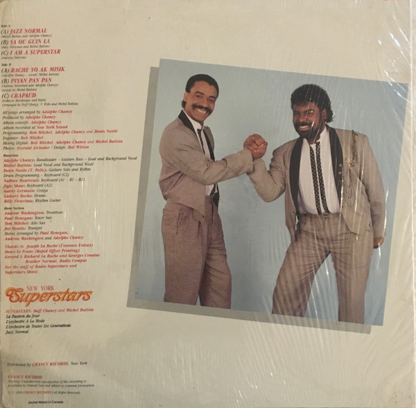 Superstar Music Machine - Raché Yo Ak Misik | Chancy Records & Tapes (CRLP 8065) - 2