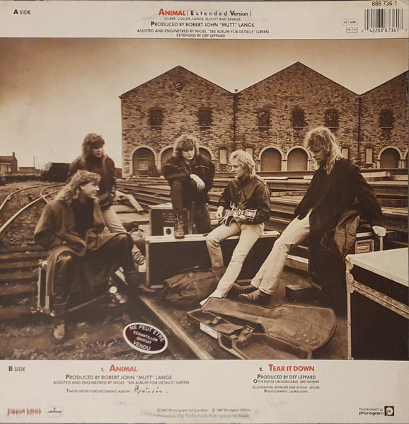 Def Leppard - Animal | Bludgeon Riffola (888 736-1) - 2 Def Leppard - Animal | Bludgeon Riffola (888 736-1) - 2