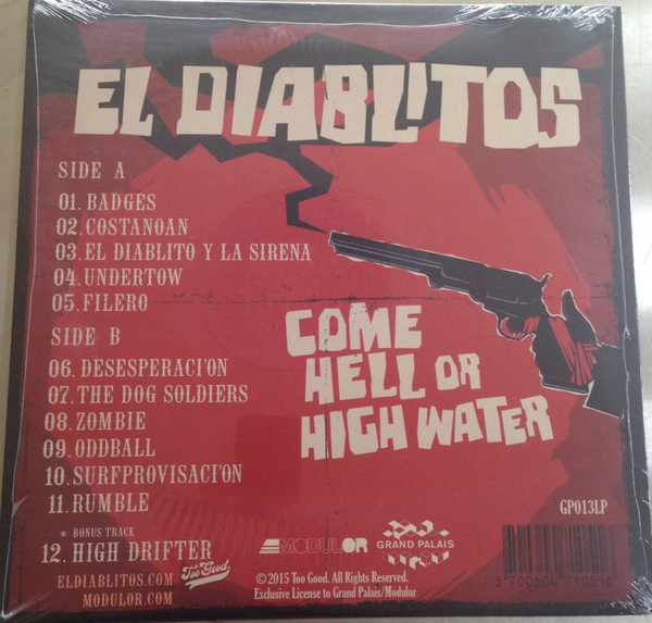 El Diablitos - Come Hell Or High Water | Grand Palais (GP013LP) - 2