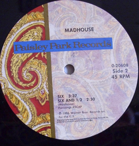Madhouse - 6 | Paisley Park (9 20608-0 A) - 4