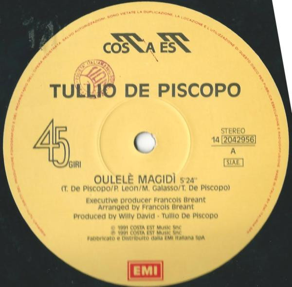 Tullio De Piscopo - Oulelè Magidì | Costa Est (14 2042956) - 3