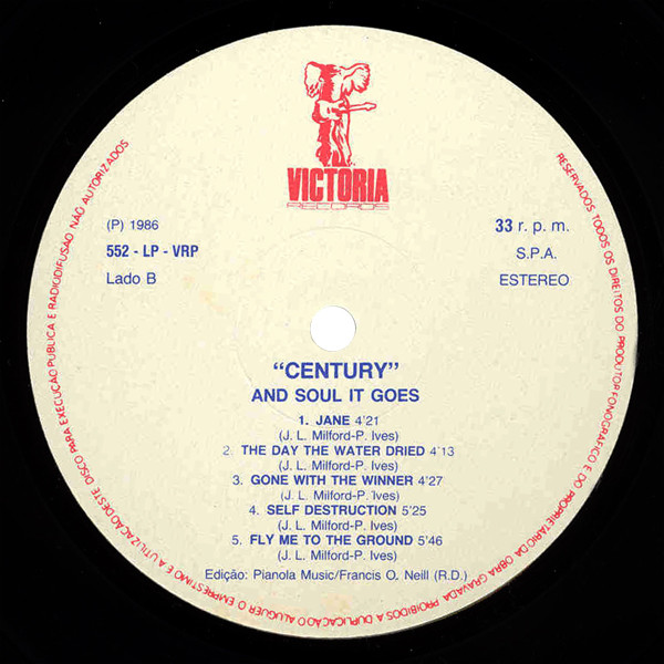 Century - ...And Soul It Goes | Victoria Records (552-LP-VRP) - 4