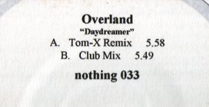 Overland - Daydreamer | Nothing Records (NOTHING 033)