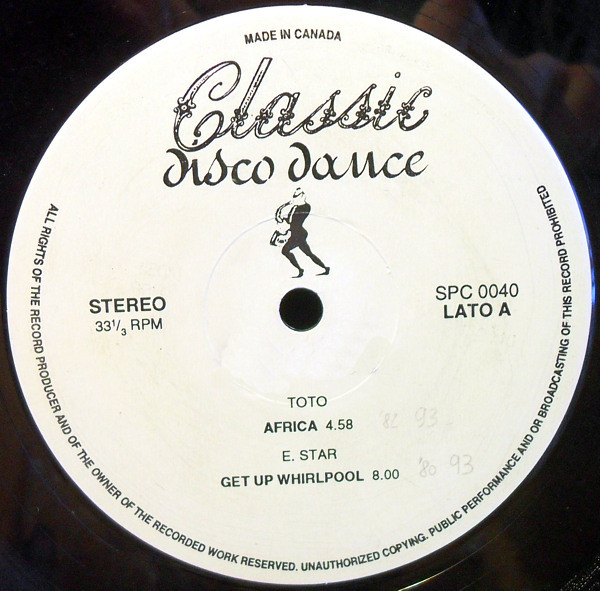 Various - Classic Disco Dance | Classic Disco Dance (SPC 0040)