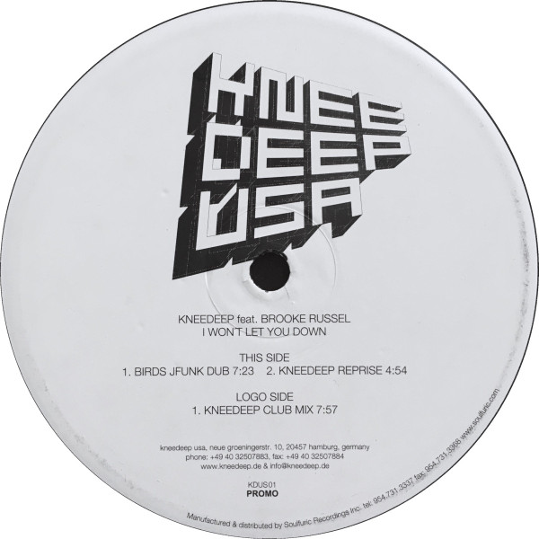 Knee Deep feat. Brooke Russell - I Won't Let You Down | KneeDeep USA (KDUS 01)