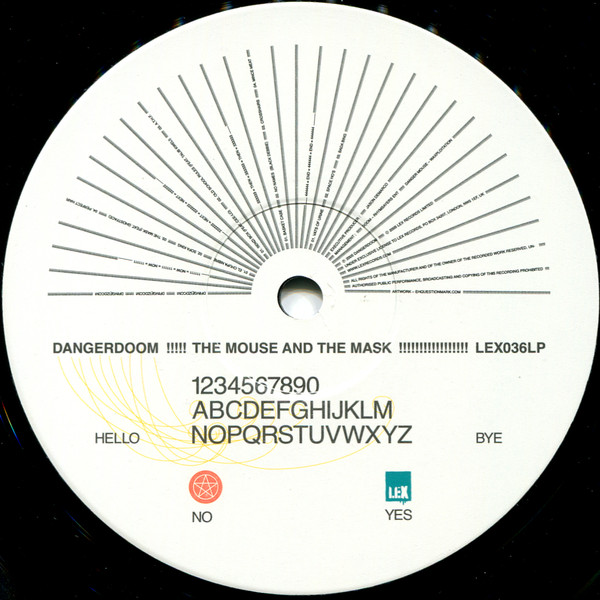Danger Doom - The Mouse And The Mask | Lex Records (LEX036LP) - 2