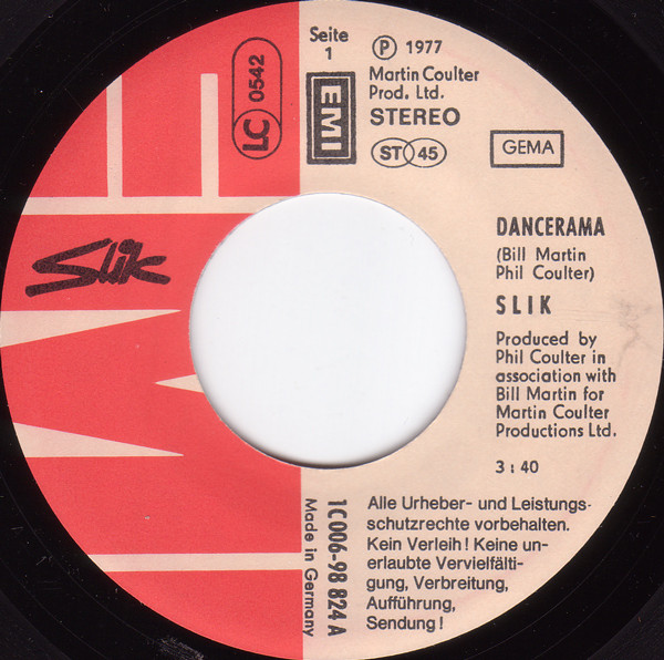 Slik - Dancerama | EMI (1C 006-98 824) - 3