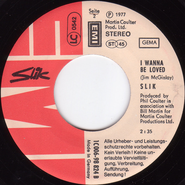 Slik - Dancerama | EMI (1C 006-98 824) - 4