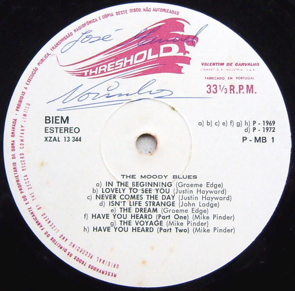 The Moody Blues - This Is The Moody Blues | Threshold (P-MB 1/2) - 2
