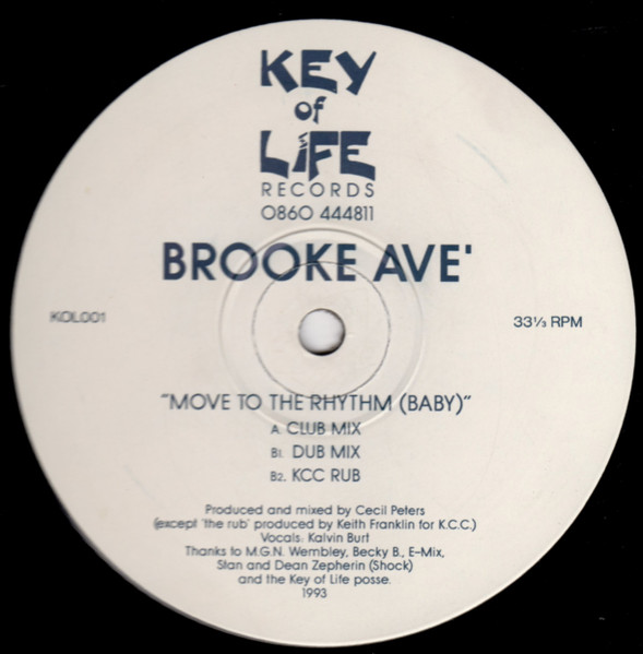 Brooke Ave' - Move To The Rhythm (Baby) | Key Of Life (KOL 001)