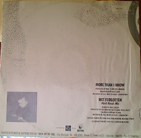 LeftField - More Than I Know And Not Forgotten (Hard Hands Mix) | New Music International (NMX 540) - 2 LeftField - More Than I Know And Not Forgotten (Hard Hands Mix) | New Music International (NMX 540) - 2