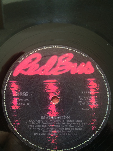 Imagination - Looking At Midnight | R & B Records (F-600903) - 4