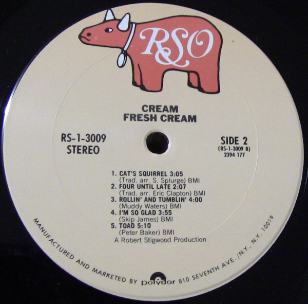 Cream - Fresh Cream | RSO (RS-1-3009) - 4