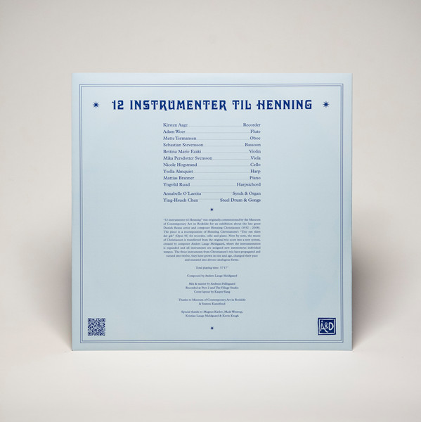 Anders Lauge Meldgaard - 12 Instrumenter Til Henning | År Og Dag (AD05) - 3