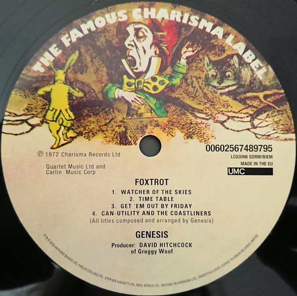 Genesis - Foxtrot | Charisma (00602567489795) - 2