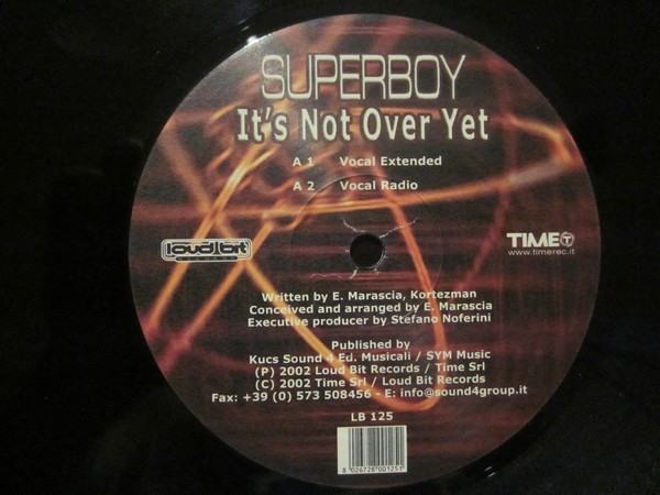 Superboy - It's Not Over Yet | Loud Bit Records (LB 125) - 2