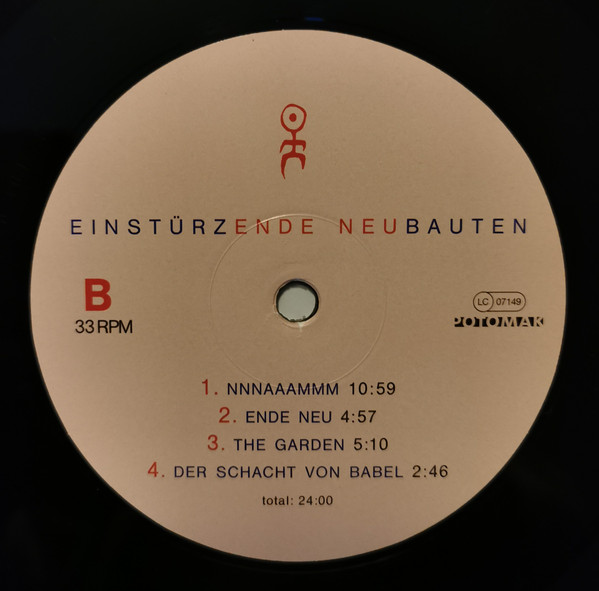 Einstürzende Neubauten - Ende Neu | Potomak (919821) - 3