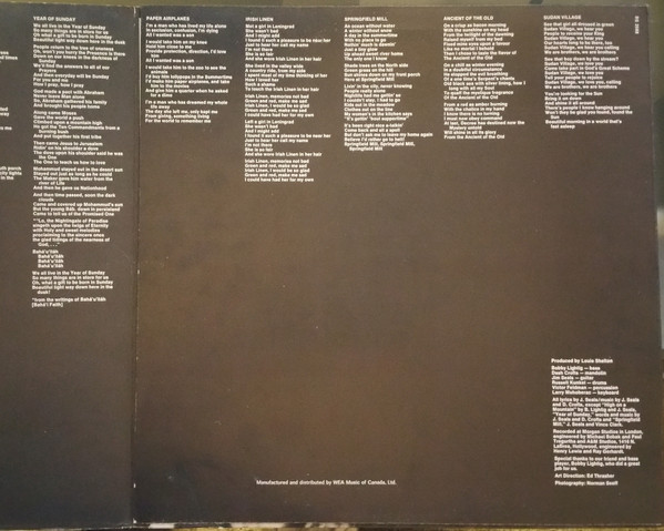 Seals & Crofts - Year Of Sunday | Warner Bros. Records (BS 2568) - 3 Seals & Crofts - Year Of Sunday | Warner Bros. Records (BS 2568) - 3