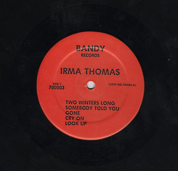 Irma Thomas - Sings | Bandy Records (700003) - 3
