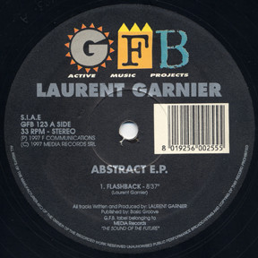 Laurent Garnier - Abstract E.P. | GFB Records (GFB 123) - main Laurent Garnier - Abstract E.P. | GFB Records (GFB 123) - main