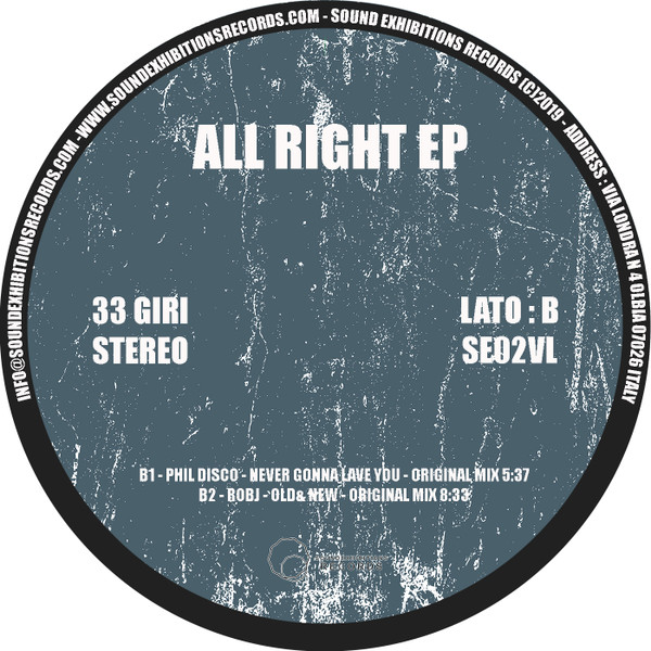 Various - All Right EP | Sound Exhibitions Records (SE02VL) - 2